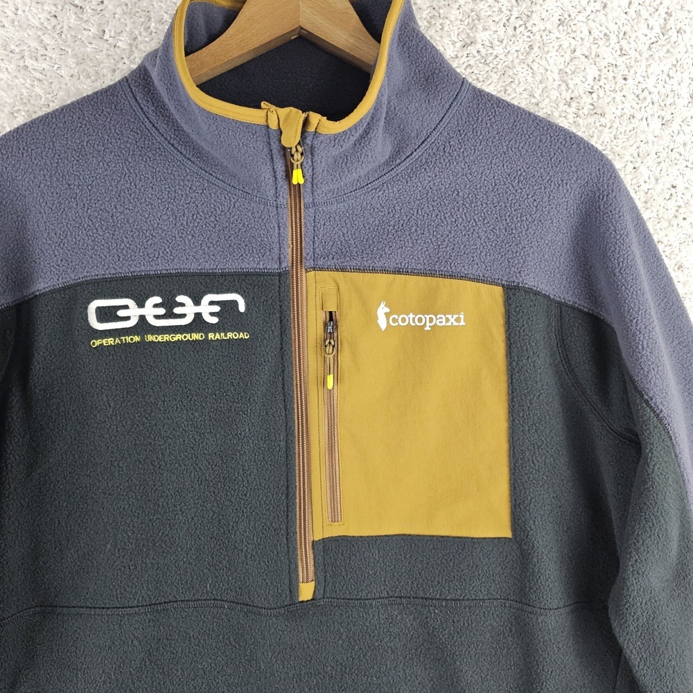 Cotopaxi Abrazo Half Zip Fleece Jacket Size Large Operation Underground Railroad - Picture 8 of 10